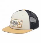 COLUMBIA Czapka z daszkiem Columbia Flat Brim Snap Back dark stone light camel