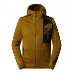 THE NORTH FACE Kurtka polarowa męska M Merak Hoodie moss green/tnf black-XL