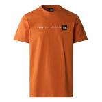 THE NORTH FACE Koszulka męska M S/S Never Stop Exploring Tee desert rust-XL