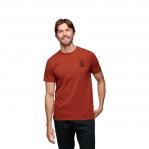 BLACK DIAMOND Koszulka męska M Boulder SS Tee burnt sienna-M