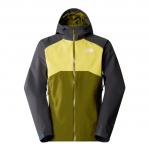 THE NORTH FACE Kurtka męska M Stratos Jacket forest olive/yellow sil-L