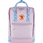 FJALLRAVEN Plecak miejski Kanken pastel lavender-confetti pattern