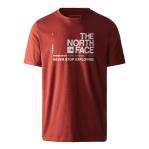 THE NORTH FACE Koszulka męska Men’s Foundation Graphic Tee S/S brandy brown-S