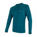 SENSOR Termoaktywna bluzka męska DOUBLE FACE TEE LS-S-Czarny