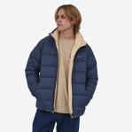 PATAGONIA Kurtka puchowa męska Men\'s Reversible Silent Down Jacket new navy r.XL