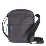 LIFEVENTURE Saszetka RFID SHOULDER BAG grey recycled