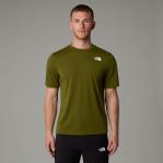 THE NORTH FACE Koszulka męska M Foundation Mountains Faces Tee forest olive-S