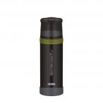 THERMOS Termos z kubkiem THERMOS MOUNTAIN FFX 0,75 L matt black/green