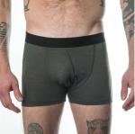 SENSOR Bokserki męskie Merino Air Men Boxers olive green-M