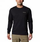 COLUMBIA Koszulka męska CSC Seasonal Logo LS Tee black peaked badge-L