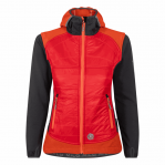 MILO Kurtka polarowa damska Deve Lady brick/red race/dark grey-XL