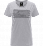 HAGLOFS Koszulka damska Trad Tee Print Women concrete-M