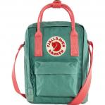 FJALLRAVEN Torba Kanken Sling frost green-peach pink