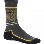 VIKING Skarpety męskie Boosocks Heavy Man dark grey/yellow-M