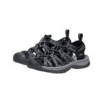KEEN Sandały damskie Whisper black/steel grey-36