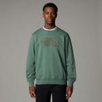 THE NORTH FACE Bluza męska M Drew Peak Light Crew duck green/latte-S