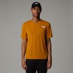 THE NORTH FACE Koszulka męska M Topographic Foundation SS Tee iron citrus L