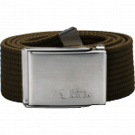 FJALLRAVEN Pasek CANVAS BELT dark olive