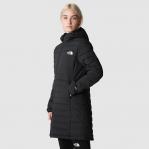 THE NORTH FACE Płaszcz puchowy damski BELLEVIEW STRETCH DOWN PARKA tnf black-S