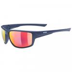UVEX Okulary SPORTSTYLE 230 blue mat-mirror red