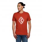 BLACK DIAMOND Koszulka męska M Chalked Up 2.0 SS Tee burnt sienna-L