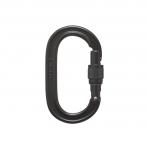 BLACK DIAMOND Karabinek Oval Keylock Screwgate Carabiner black