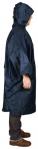 TRAVELSAFE Poncho Basic navy-XL