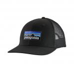 PATAGONIA Czapka z daszkiem P-6 LOGO TRUCKER HAT black