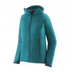 PATAGONIA Bluza techniczna damska W\'s R2 TechFace Hoody belay blue-M