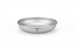 KEITH Talerz tytanowy TITANIUM PLATE 250 ml