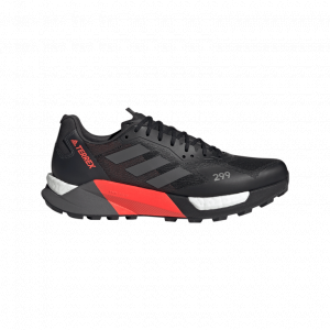 ADIDAS Buty biegowe męskie TERREX AGRAVIC ULTRA TRAIL RUNNING SHOES core black/grey five/solar red-49 1/3