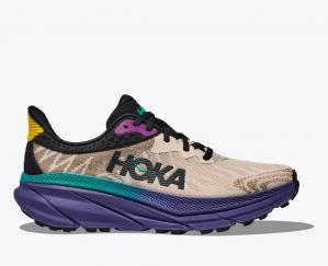 HOKA Buty biegowe męskie M Challenger Atr 7 oatmeal/mountain iris-41 1/3