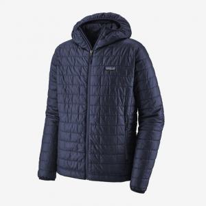 PATAGONIA Kurtka męska NANO PUFF HOODY-M-Grafitowy