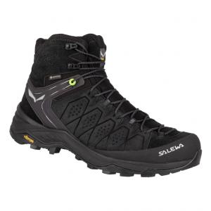 SALEWA Buty męskie MS ALP TRAINER 2 MID GTX Black/Black-42,5 (UK 8,5)