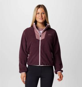 COLUMBIA Polar damski Sequoia Grove Full Zip Fleece moonvista fig pink dawn-L