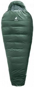 DEUTER Śpiwór Orbit 0° SL ivy-sage-zamek lewy