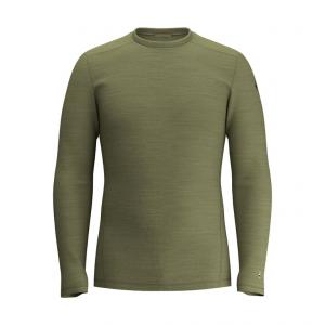 SMARTWOOL Koszulka termoaktywna męska Men's Classic Thermal Merino Base Layer Crew Boxed winter moss heather r.M