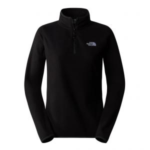 THE NORTH FACE Polar damski W 100 Glacier 1/4 Zip tnf black-npf-XL