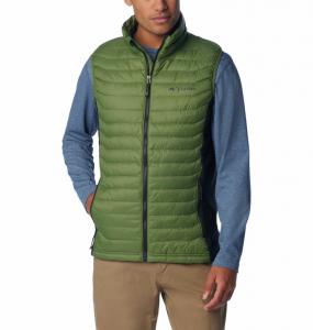 COLUMBIA Kamizelka męska Powder Pass Vest canteen/black-XL