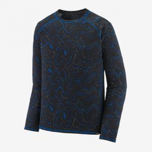 PATAGONIA Koszulka męska Men's Capilene Midweight Crew small currents endless blue r.XL