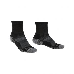 BRIDGEDALE Skarpety HIKE LW PERFORMANCE ¾ CREW ORIGINAL Black/Silver-L