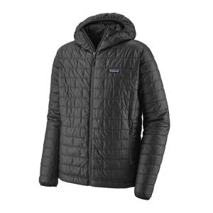 PATAGONIA Kurtka męska NANO PUFF HOODY-S-Grafitowy