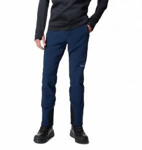 COLUMBIA Spodnie turystyczne męskie Vast Canyon Omni-Heat Infinity Softshell Hiking Trousers collegiate navy-36