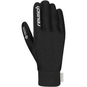 REUSCH Rękawice Karayel Windstopper Touch-Tec black-silver-7.5