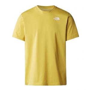 THE NORTH FACE Koszulka męska M Foundation Heatgraphic Tee yellow silt-M