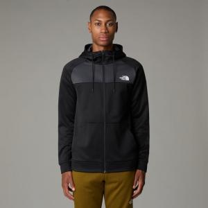 THE NORTH FACE Bluza polarowa męska M Reaxion Fleece F/Z Hoodie tnf black-asphalt grey S