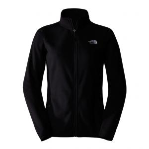 THE NORTH FACE Polar damski W 100 Glacier Full Zip tnf black-npf-S