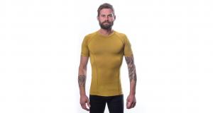 SENSOR Koszulka męska Merino Air Tee SS Men mustard-M