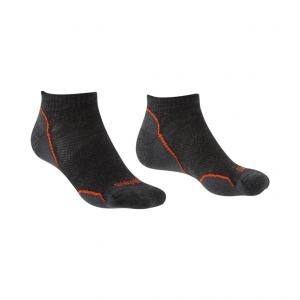 BRIDGEDALE Skarpety męskie ULTRALIGHT T2 MERINO PERFORMANCE LOW anthracite-L