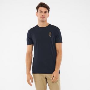 VIKING Koszulka męska Rune Bamboo Man navy/light brown-L